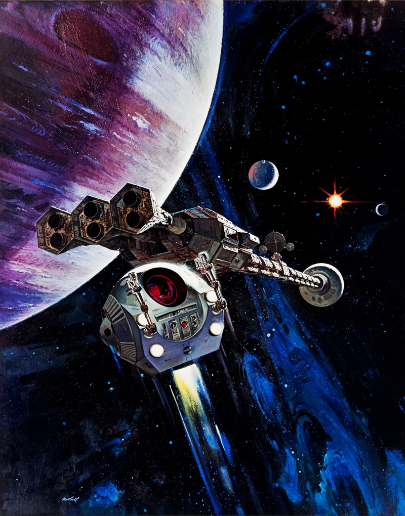 Illustration for article titled 27 Paintings From the Most Famous Space Artist On Earth (And Off)
